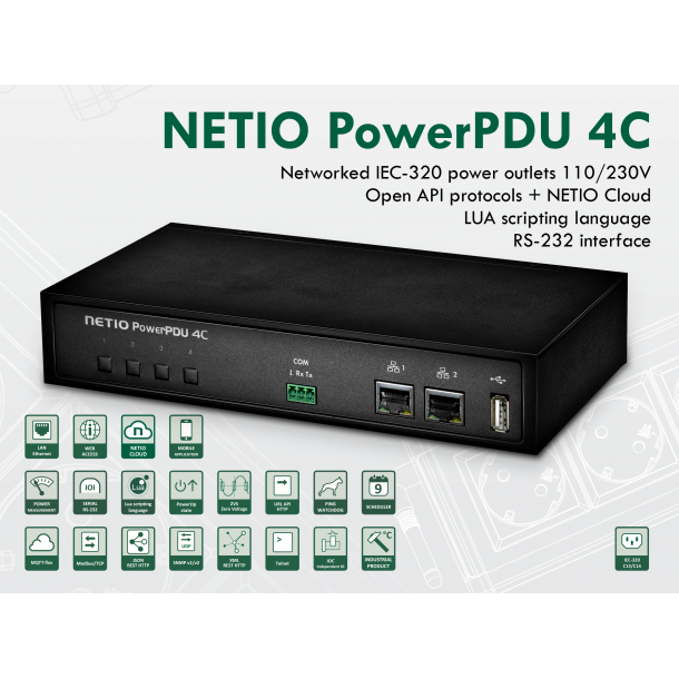 NETIO PowerPDU 4C